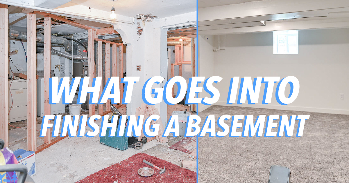 Utah Home Remodel Experts basement before/after image