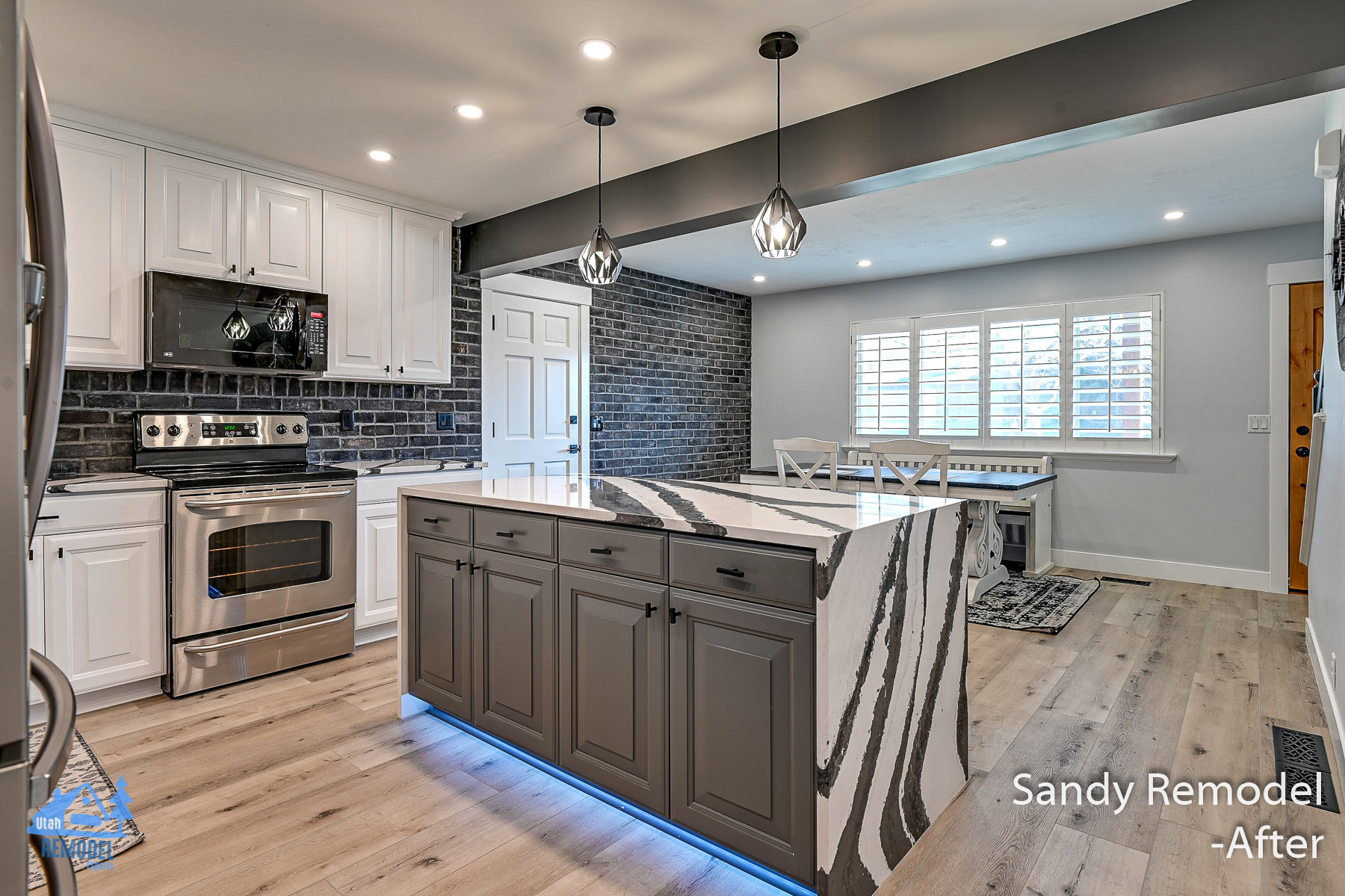 full kitchen remodel in Sandy, Utah