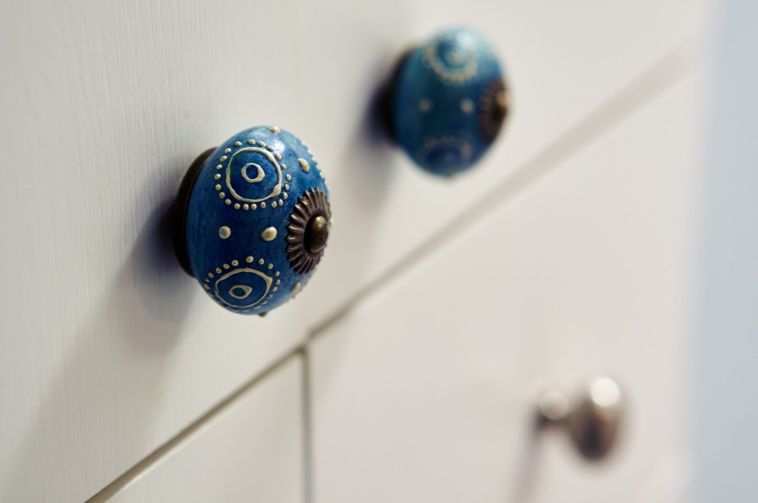 Bold Color Statement Piece- Drawer Knob.