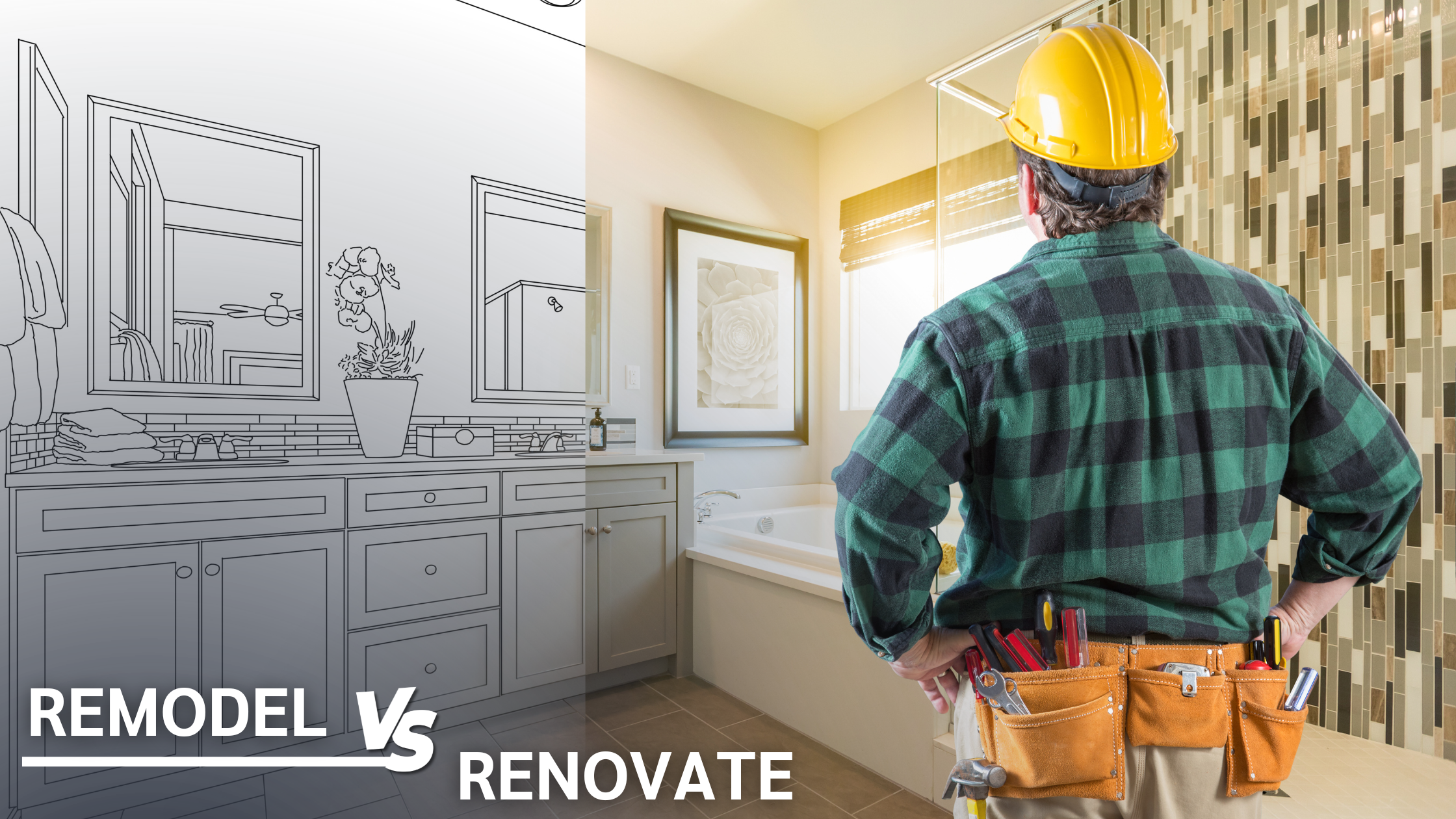 Not sure if your home makeover is a renovation or a remodel? Learn the difference and see examples.